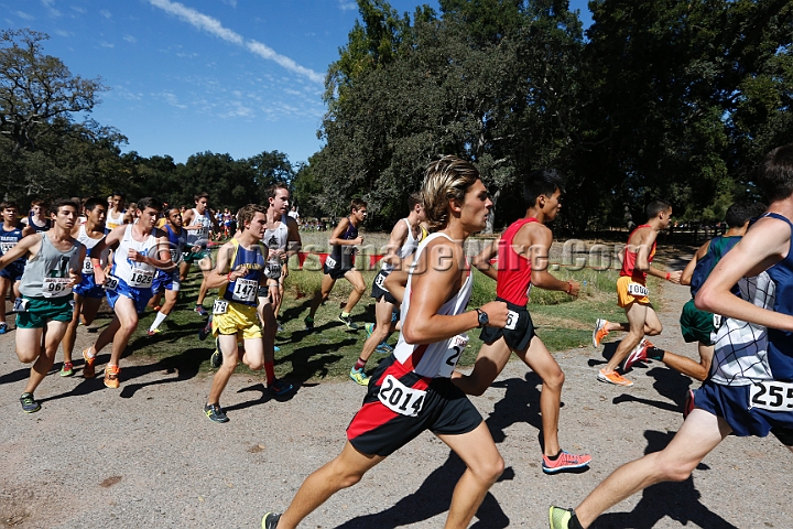 2015SIxcHSSeeded-034.JPG - 2015 Stanford Cross Country Invitational, September 26, Stanford Golf Course, Stanford, California.